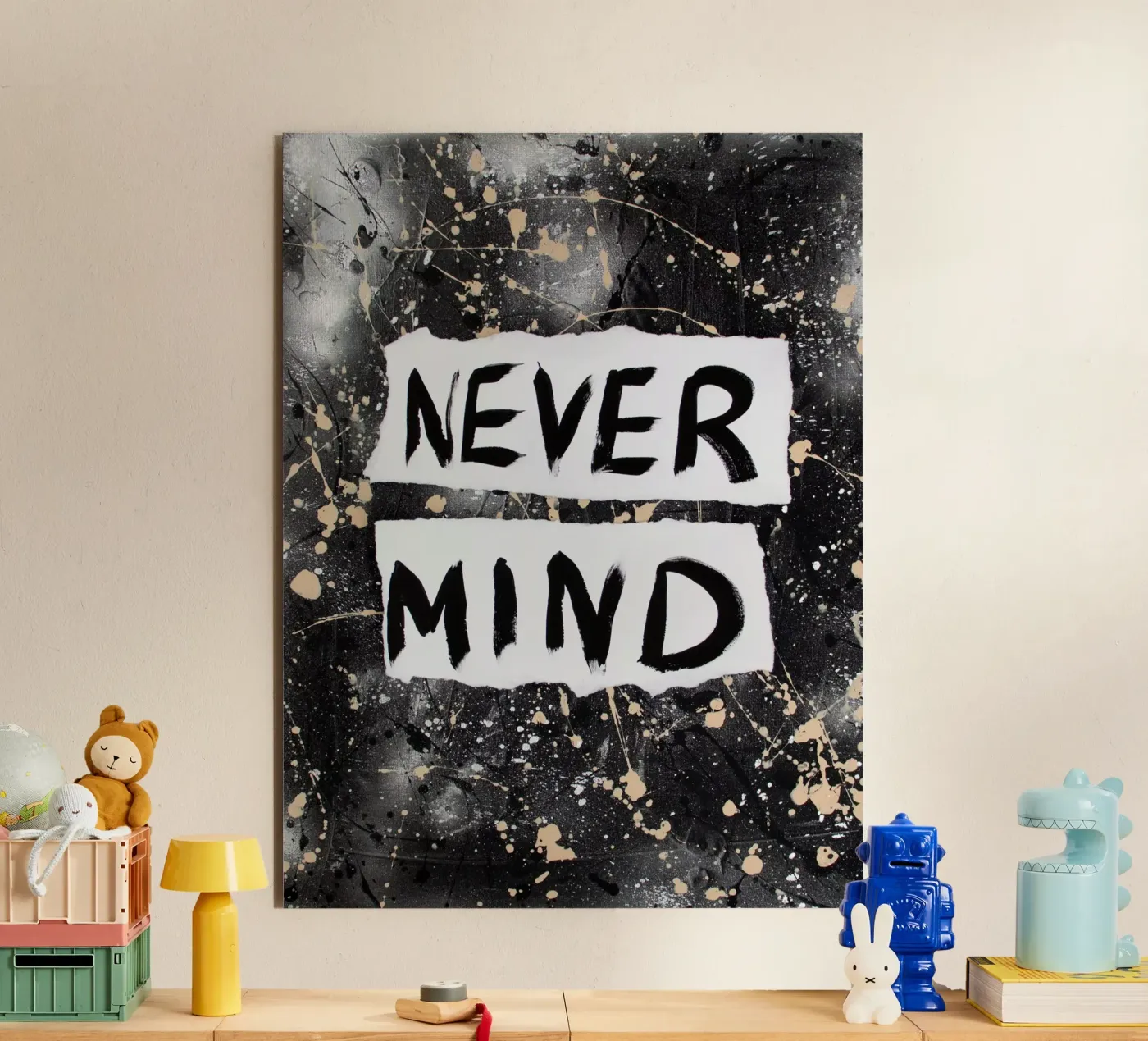 Nevermind alu-dibond by Hirschbild