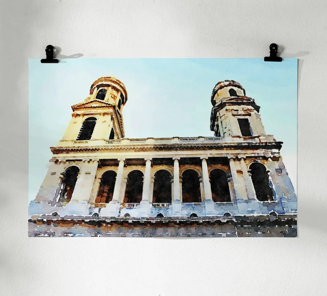 A Parigi poster da Massimo Frascogna
