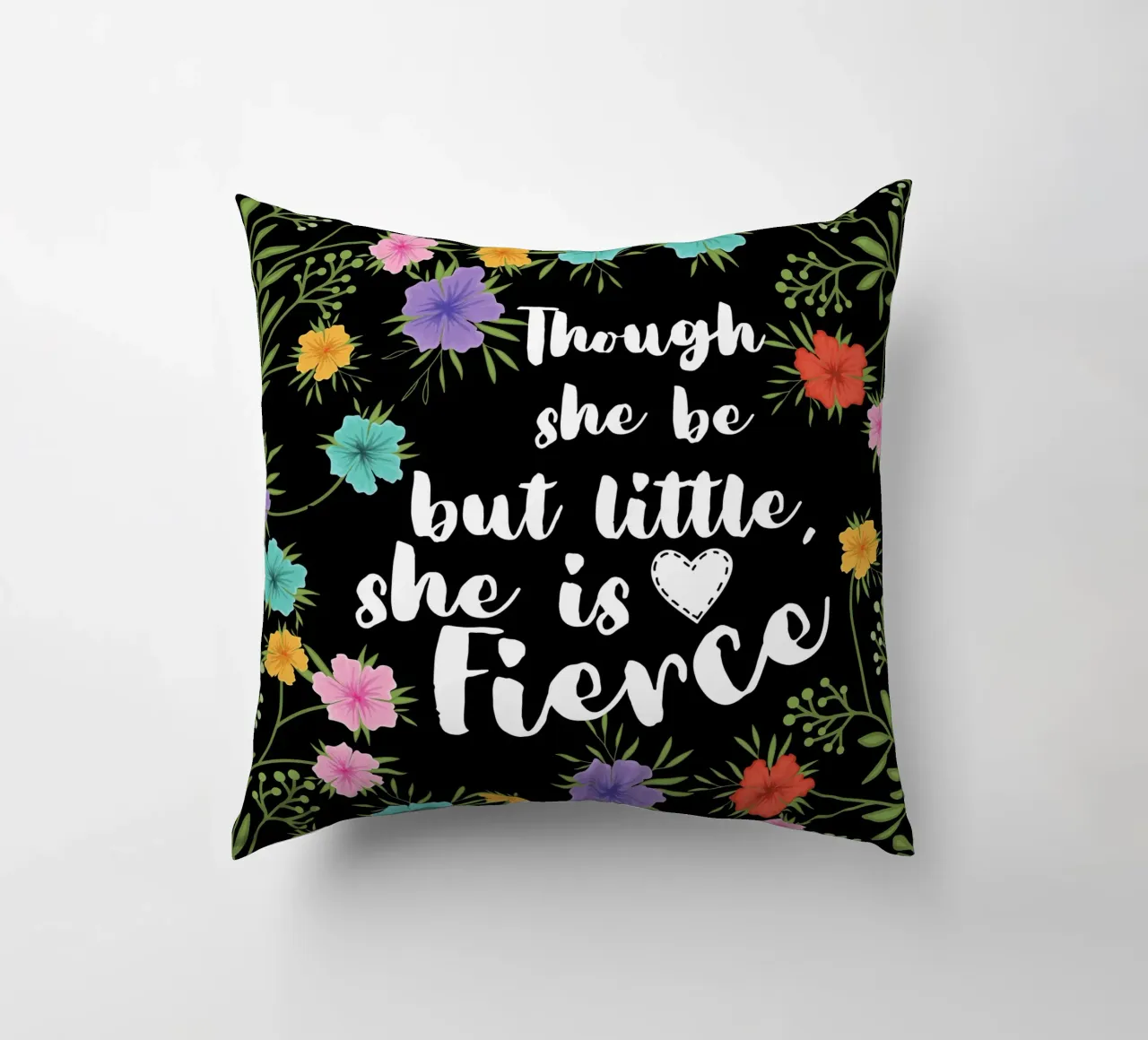 Anche se è piccola, è un fiore feroce cuscino da Little Dean