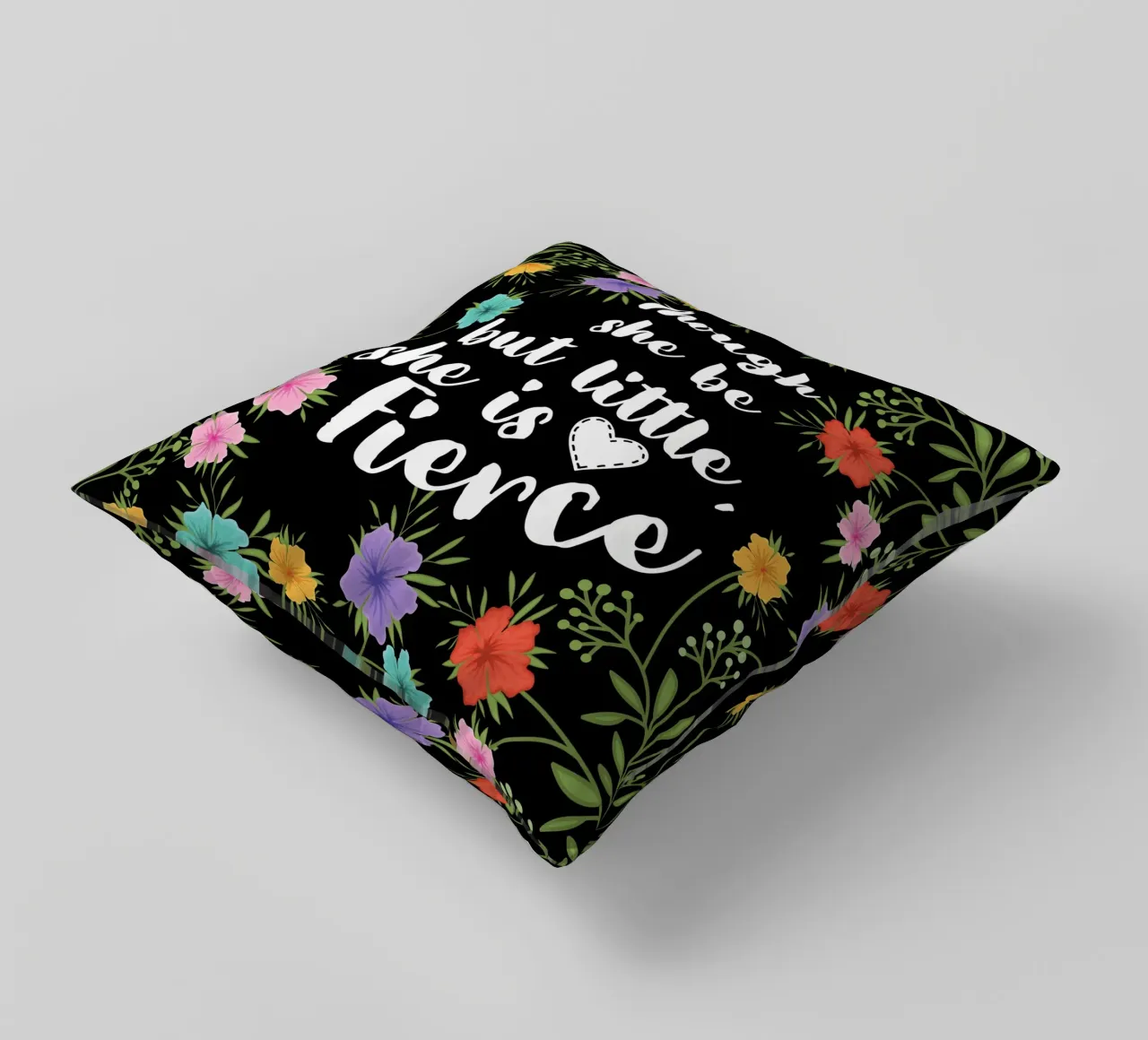Anche se è piccola, è un fiore feroce cuscino da Little Dean
