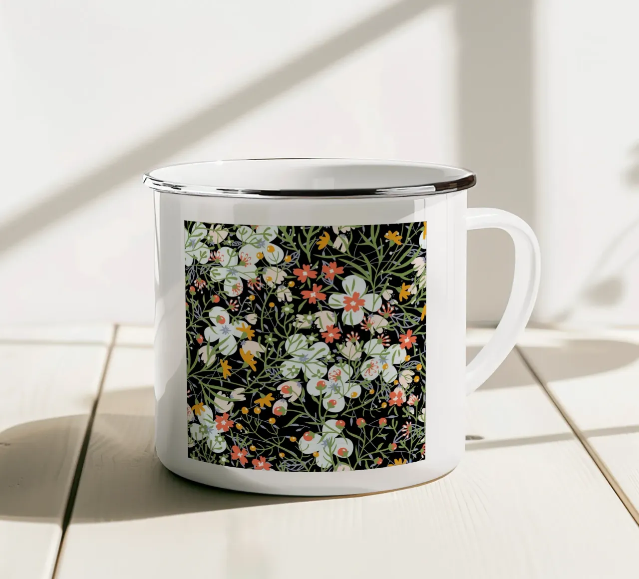 Modello botanico 31 tazza in smalto da Little Dean