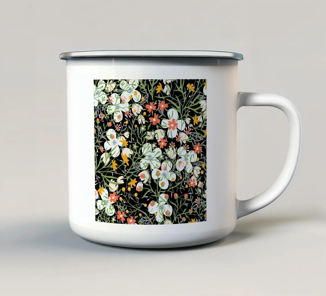 Modello botanico 31 tazza in smalto da Little Dean