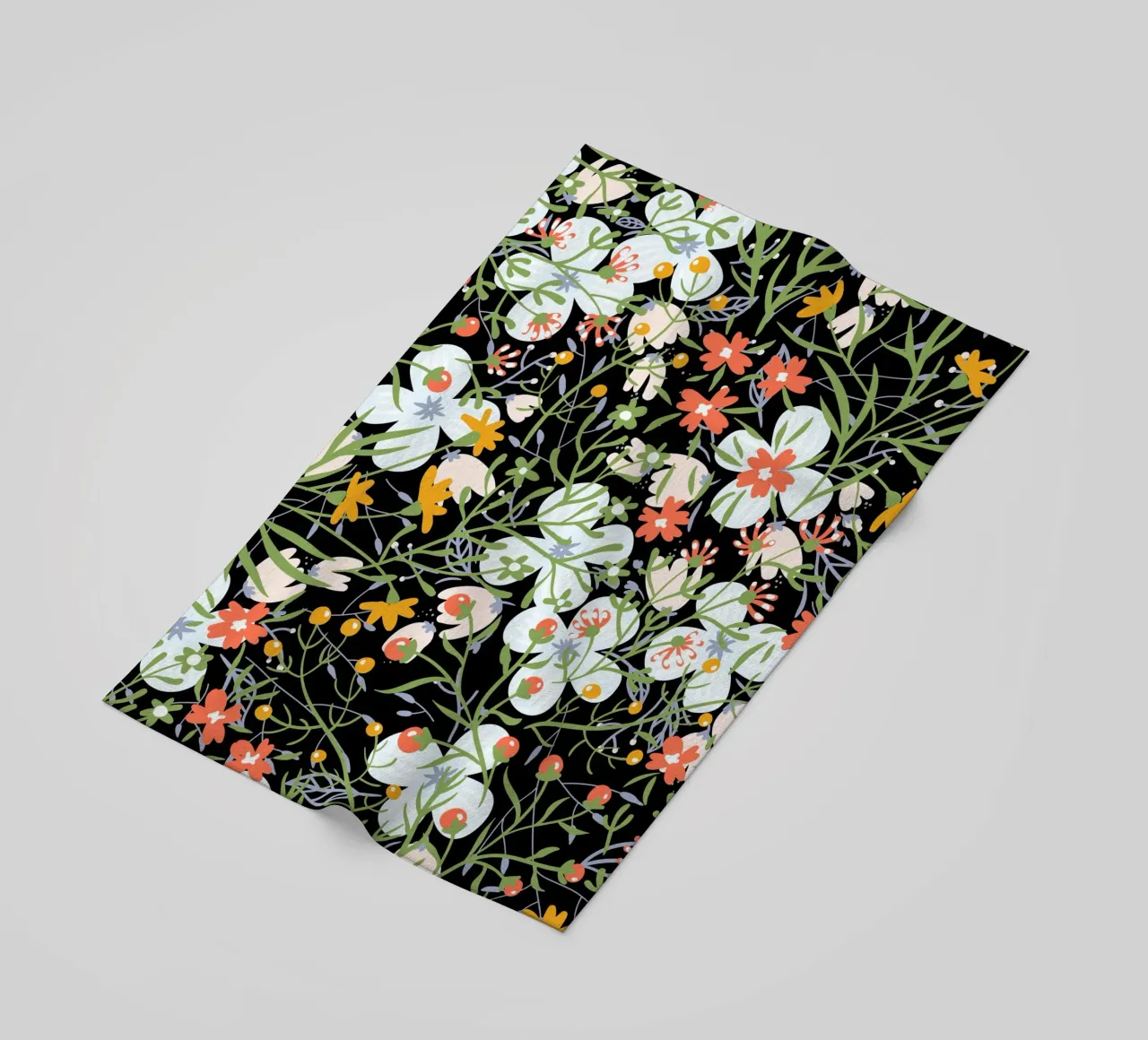 Botanical pattern 31 telo mare da Little Dean