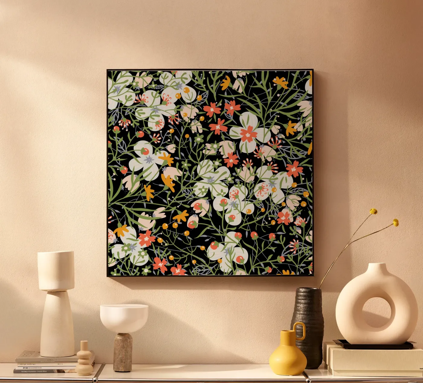 Botanical pattern 31 Acryl-Glas von Little Dean