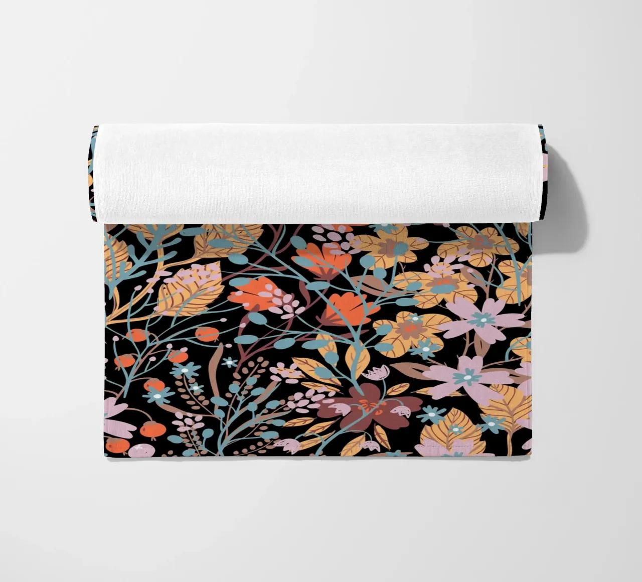 Motivo botanico 32 telo mare da Little Dean