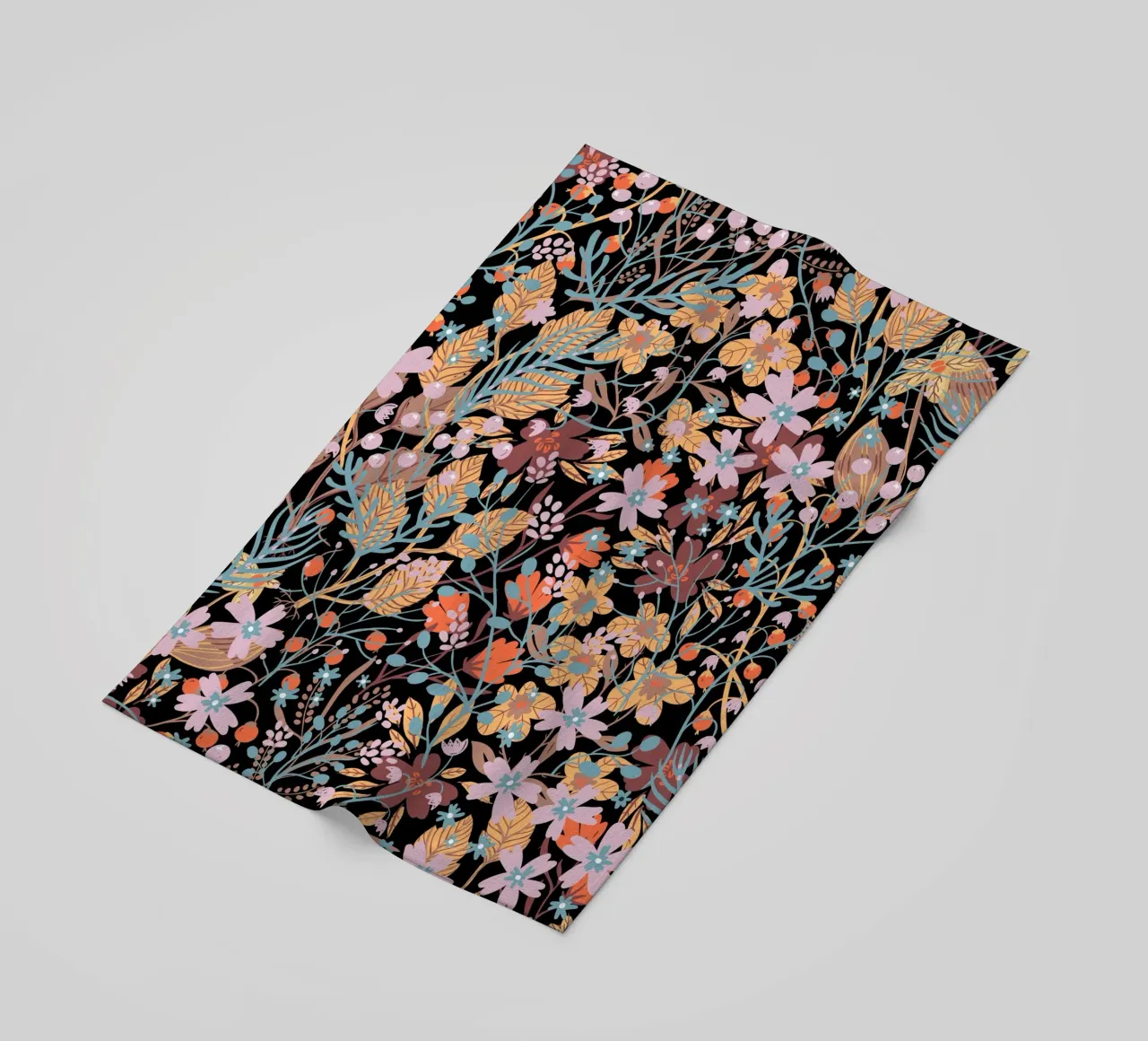 Motivo botanico 32 telo mare da Little Dean