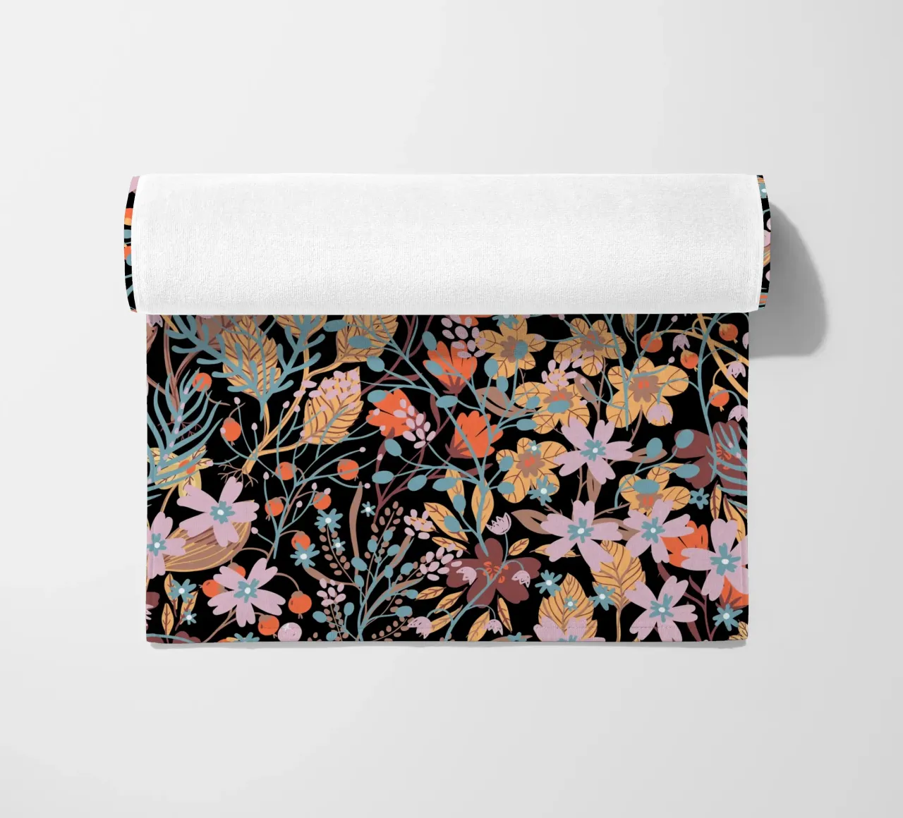 Motivo botanico 32 telo mare da Little Dean