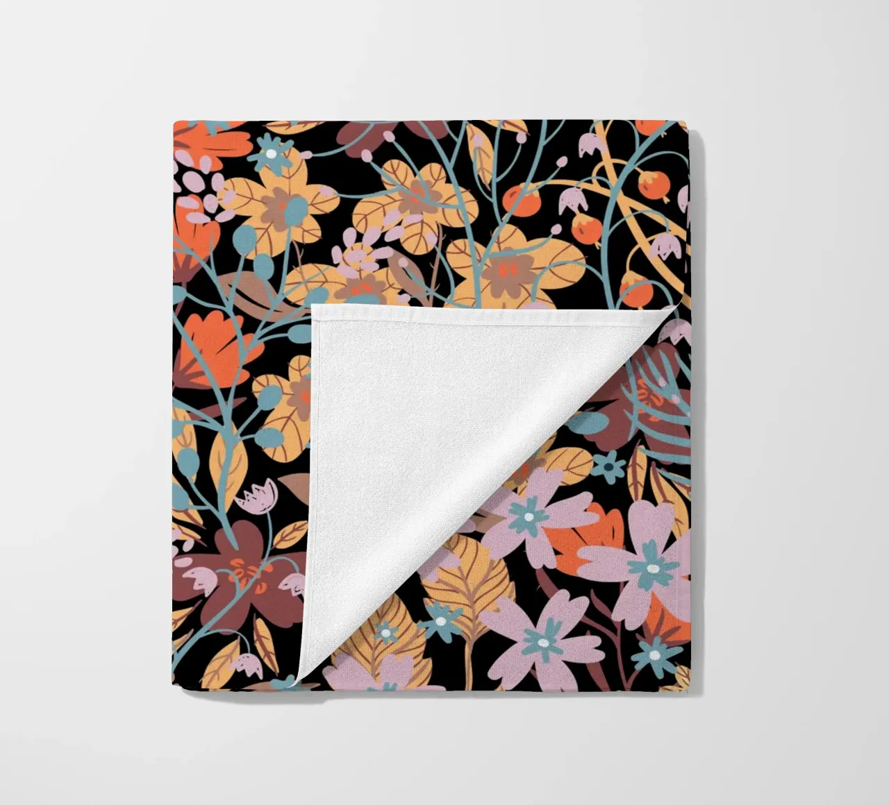 Motivo botanico 32 telo mare da Little Dean