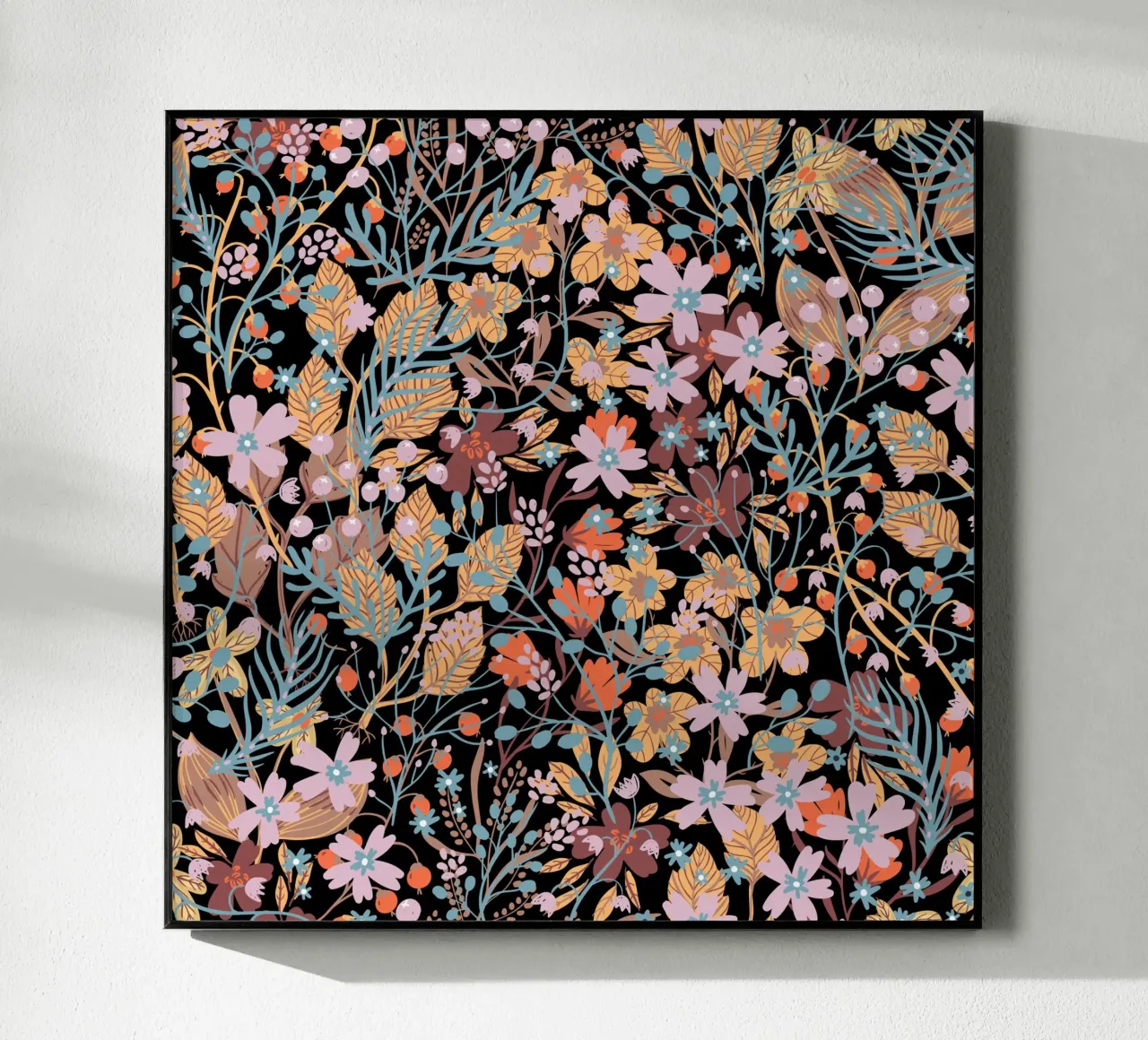 Botanical pattern 32 plexiglass da Little Dean