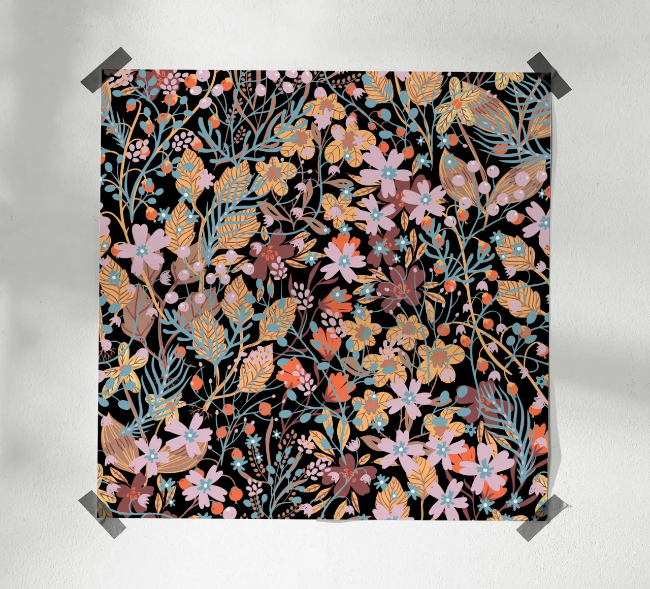 Motivo botanico 32 poster da Little Dean