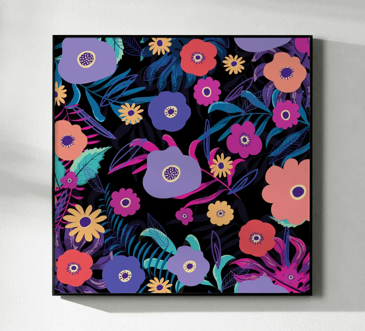 Botanical pattern 33 Acryl-Glas von Little Dean