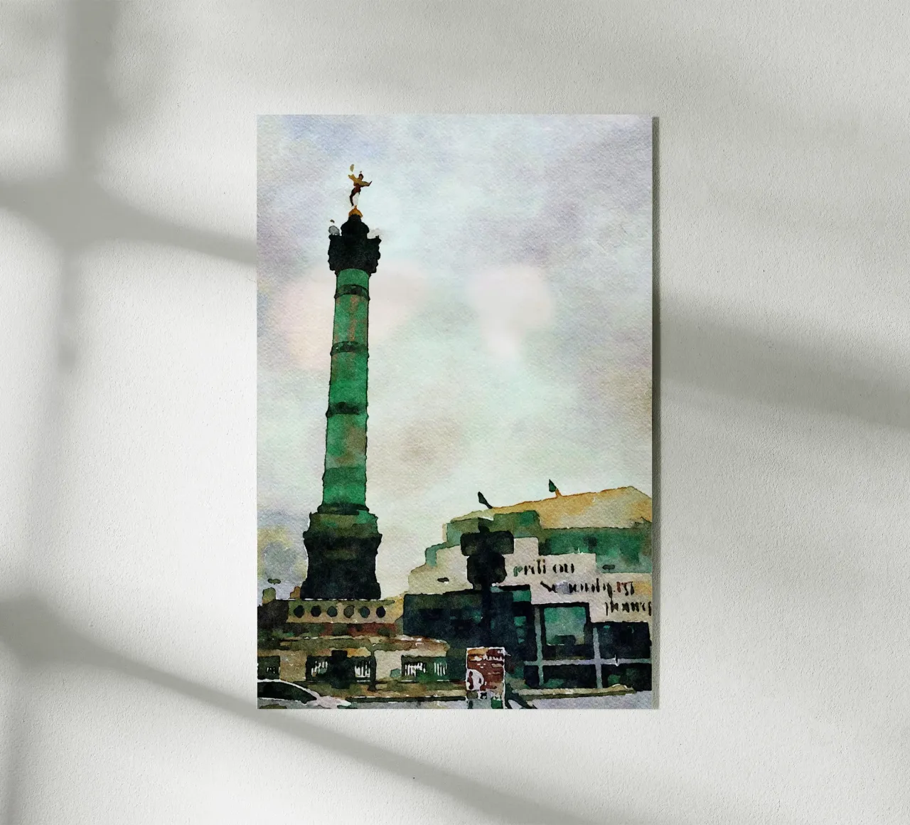 A Parigi plexiglass da Massimo Frascogna