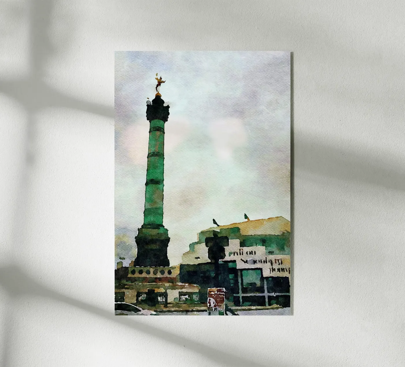 In Parijs acryl van My Paris