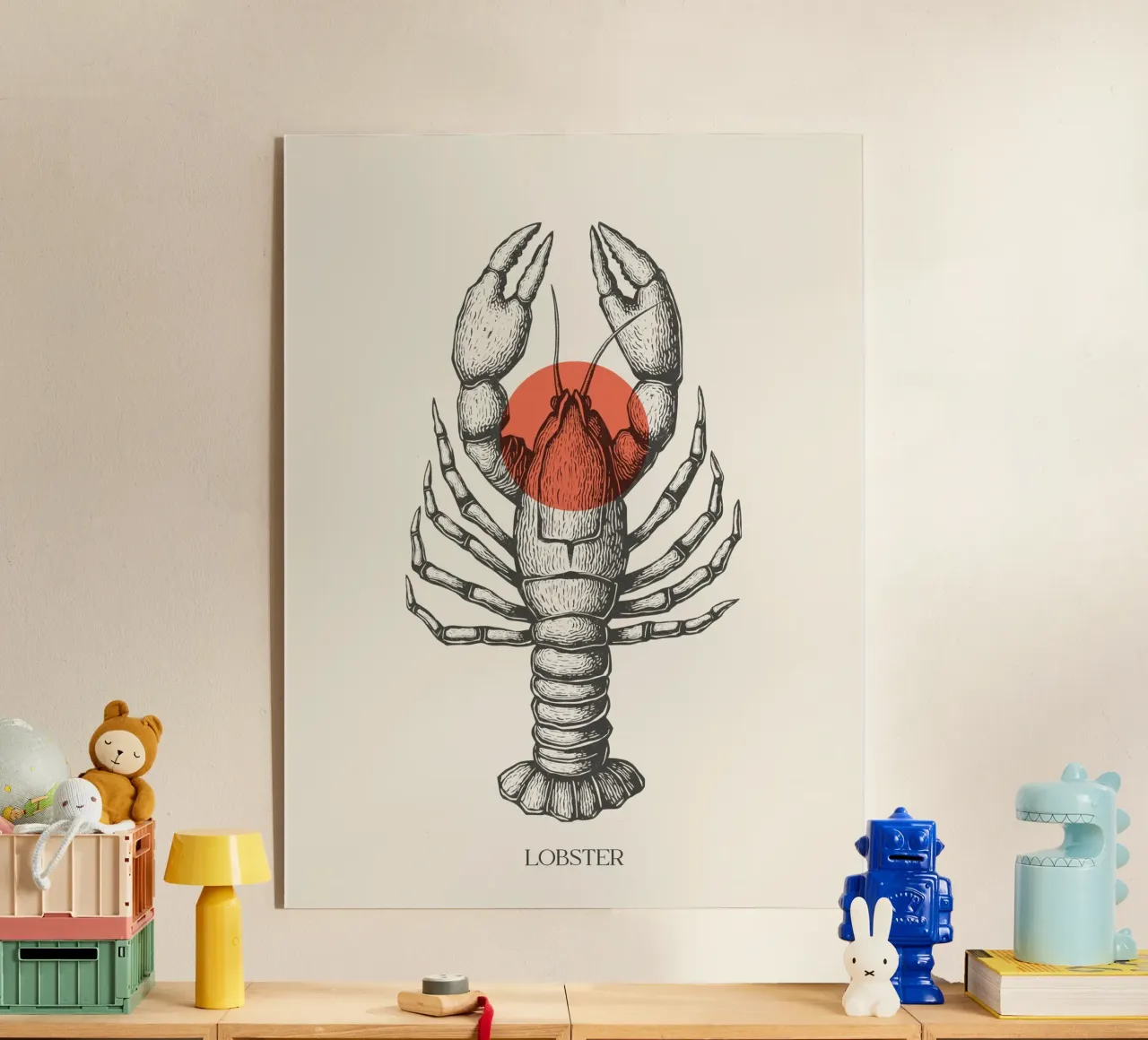 Lobster plexiglass da Indigo Rain