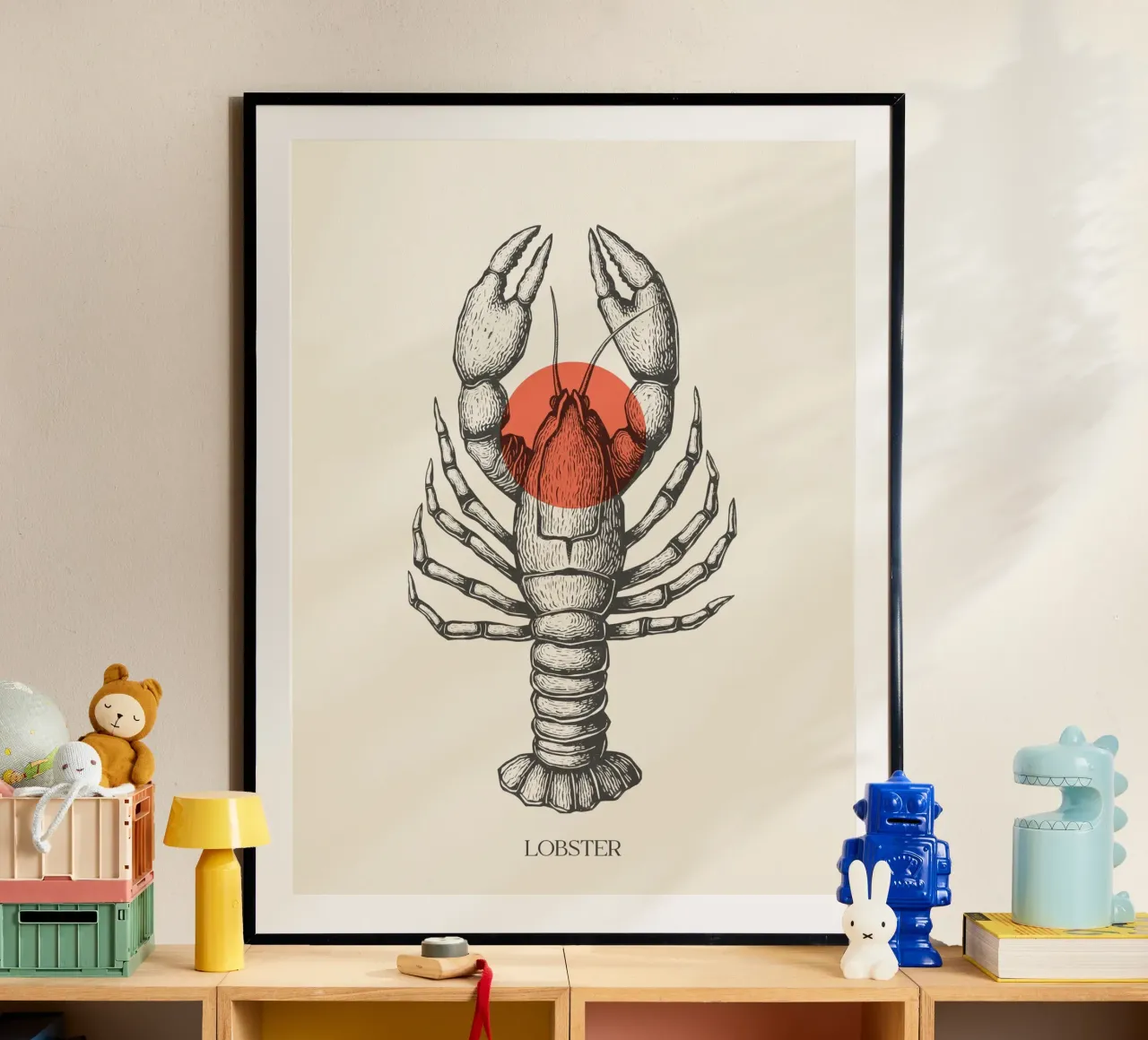 Lobster poster da Indigo Rain
