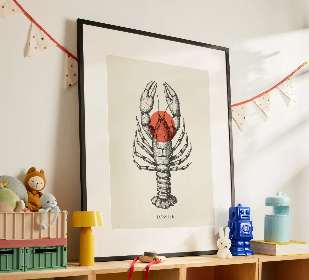 Lobster poster da Indigo Rain
