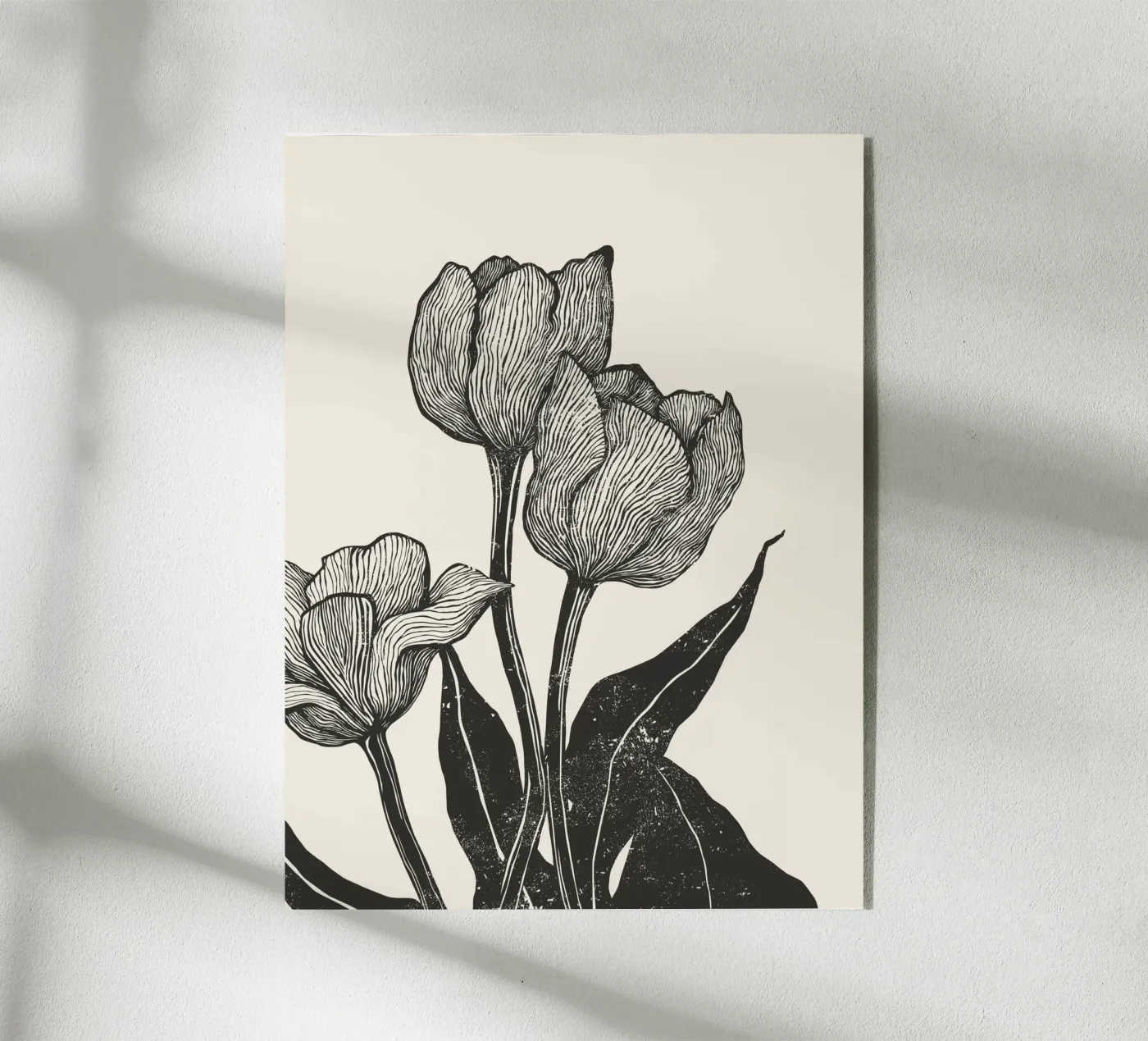 Tulips plexiglas de Indigo Rain