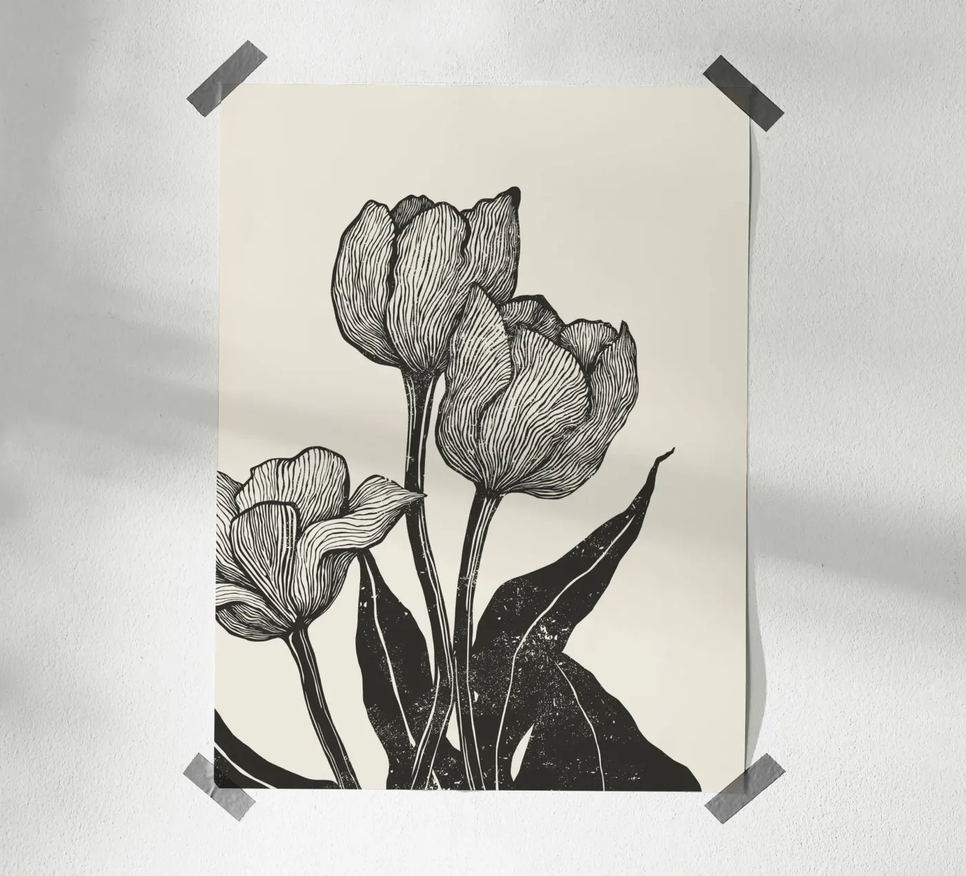 Tulips Poster von Indigo Rain