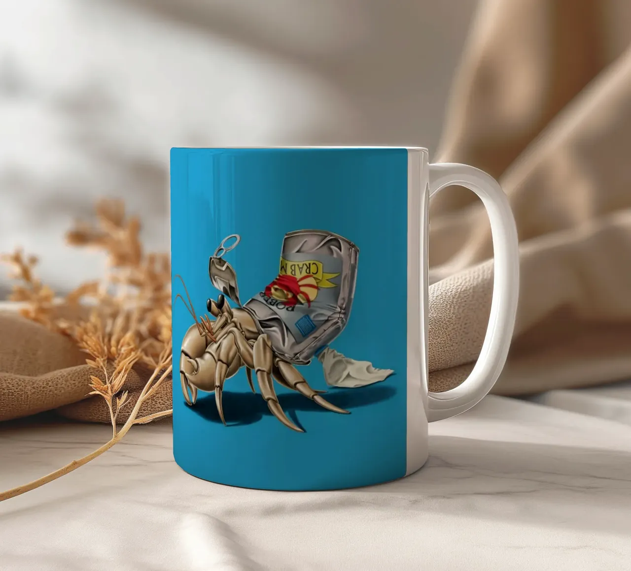 No place like Home (Coloured) tazza in ceramica da Rob Art | Illustration