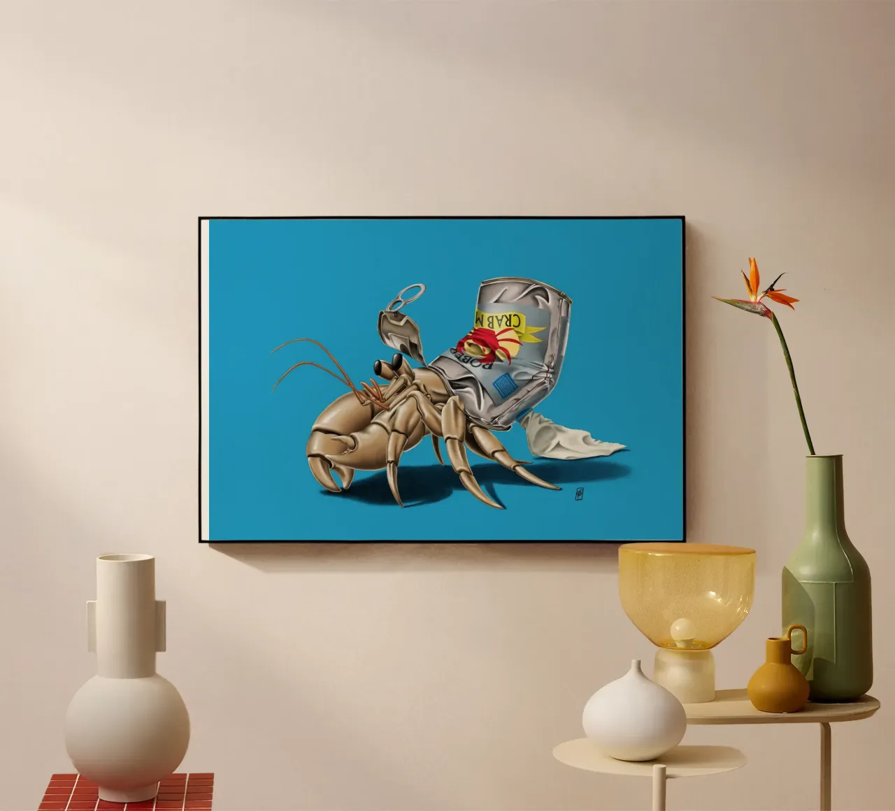 No place like Home (Coloured) plexiglass da Rob Art | Illustration