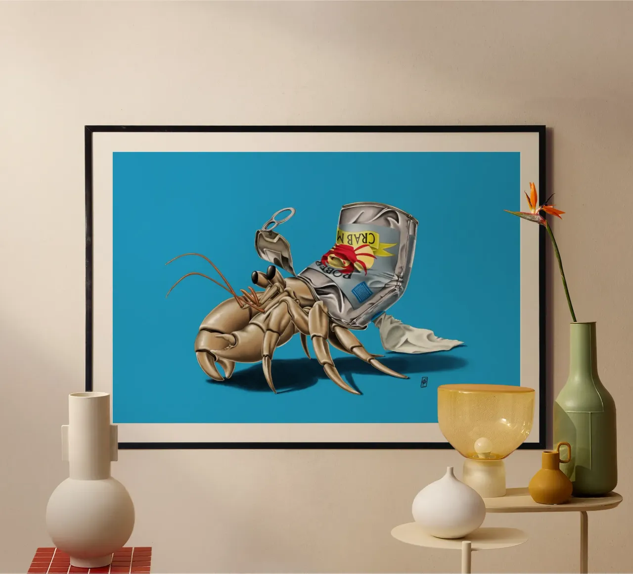 No place like Home (Coloured) carta hahnemühle da Rob Art | Illustration