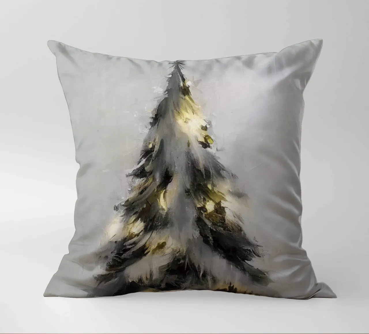 Glowing Christmas Tree cuscino da treechild