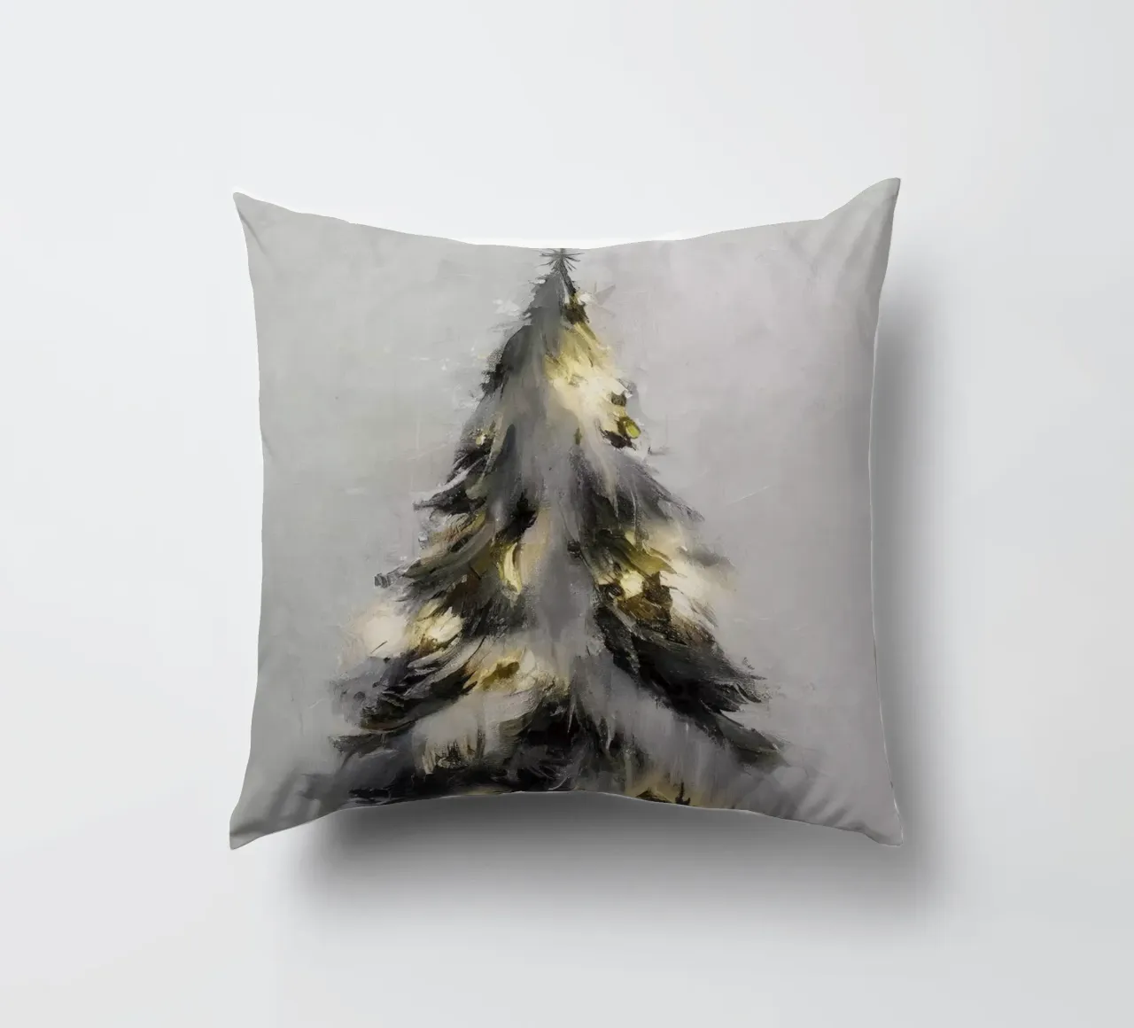 Glowing Christmas Tree cuscino da treechild