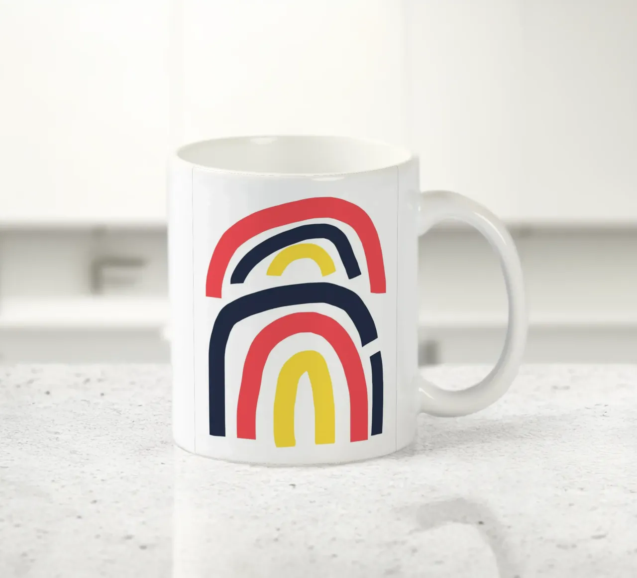 Colpi d'arco tazza in ceramica da Little Dean