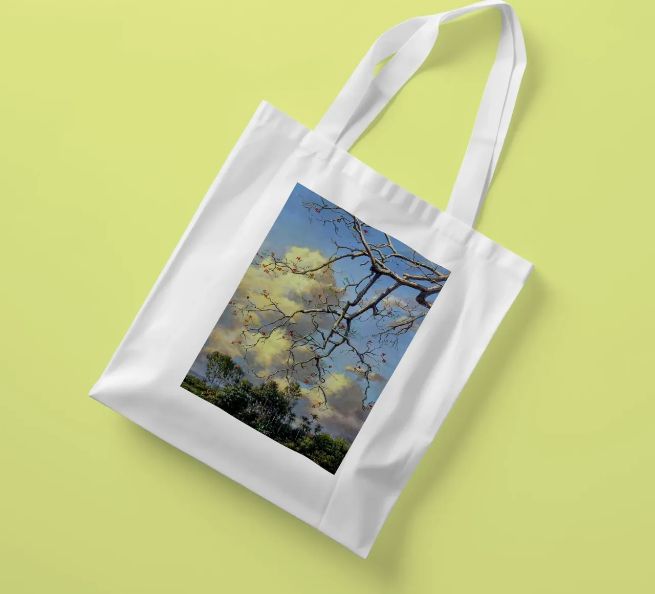 tree on the clous borsa in juta da mip of map