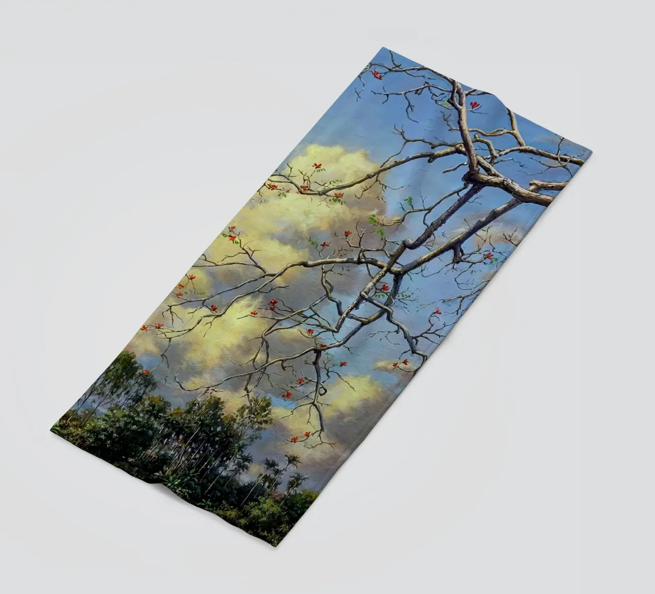 tree on the clous telo mare da mip of map