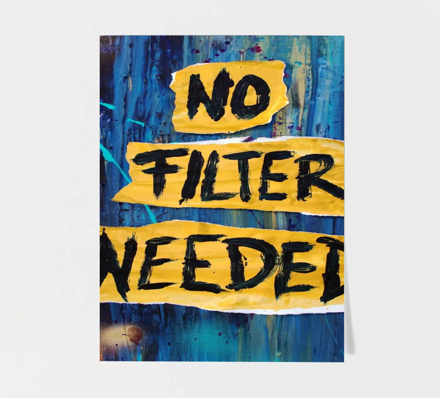 No Filter needed sticker sheet by Hirschbild