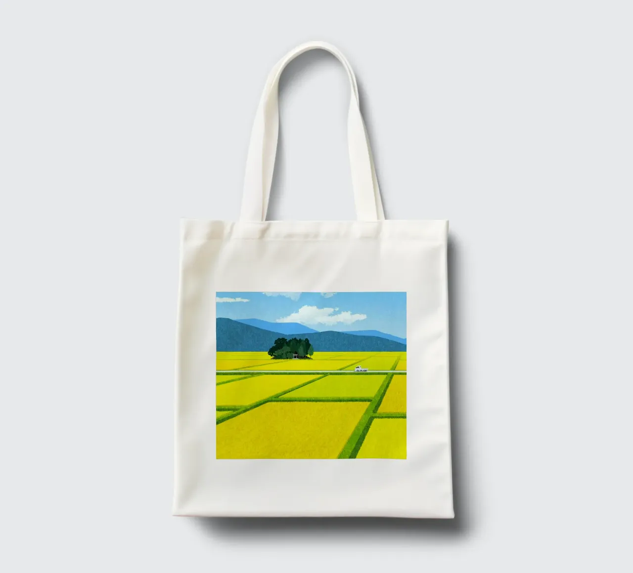 through the fields borsa in juta da mip of map
