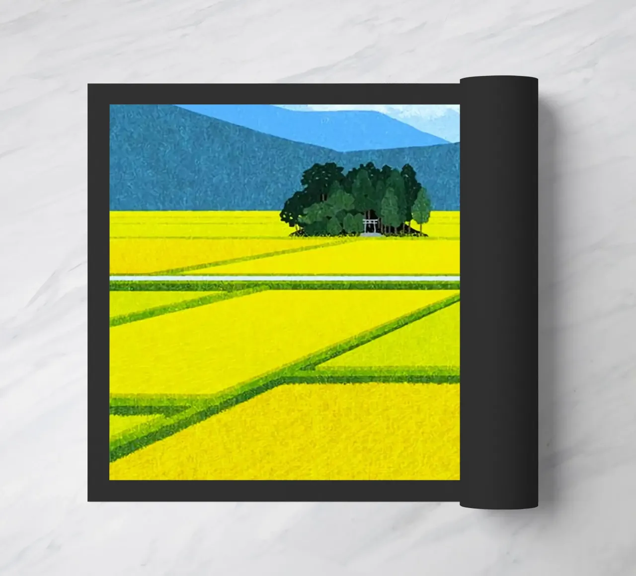through the fields zerbino da mip of map
