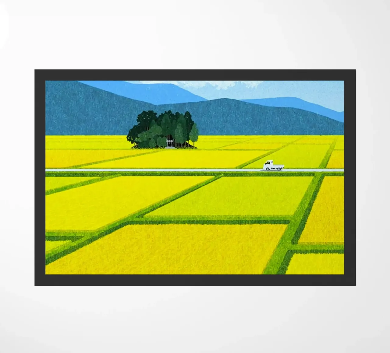 through the fields zerbino da mip of map