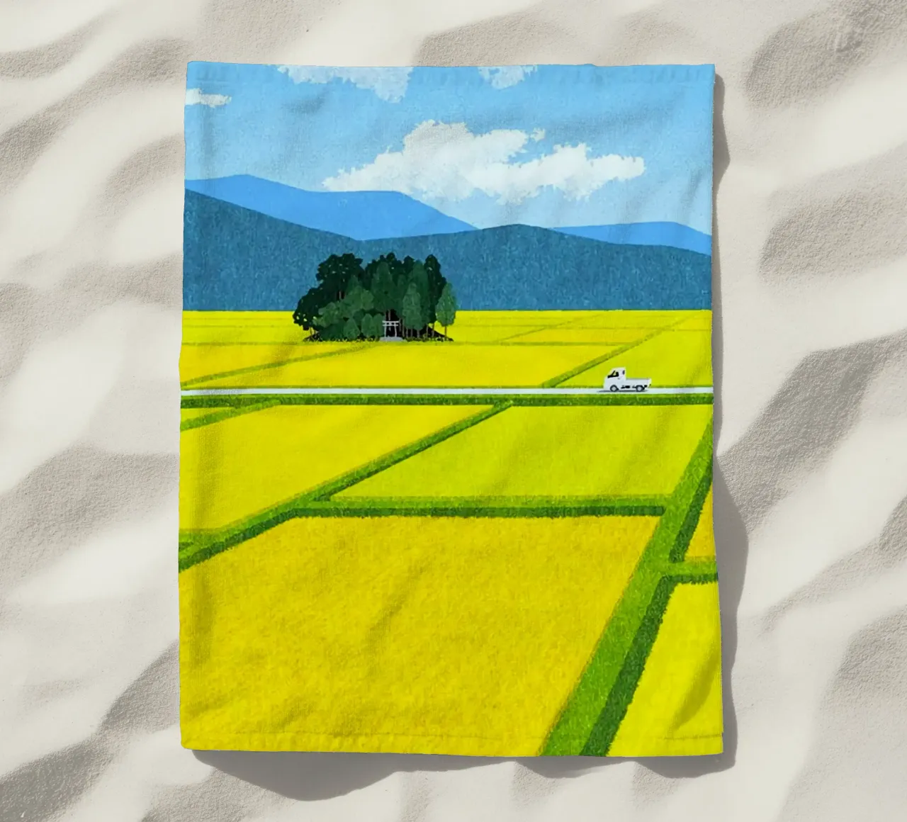through the fields telo mare da mip of map