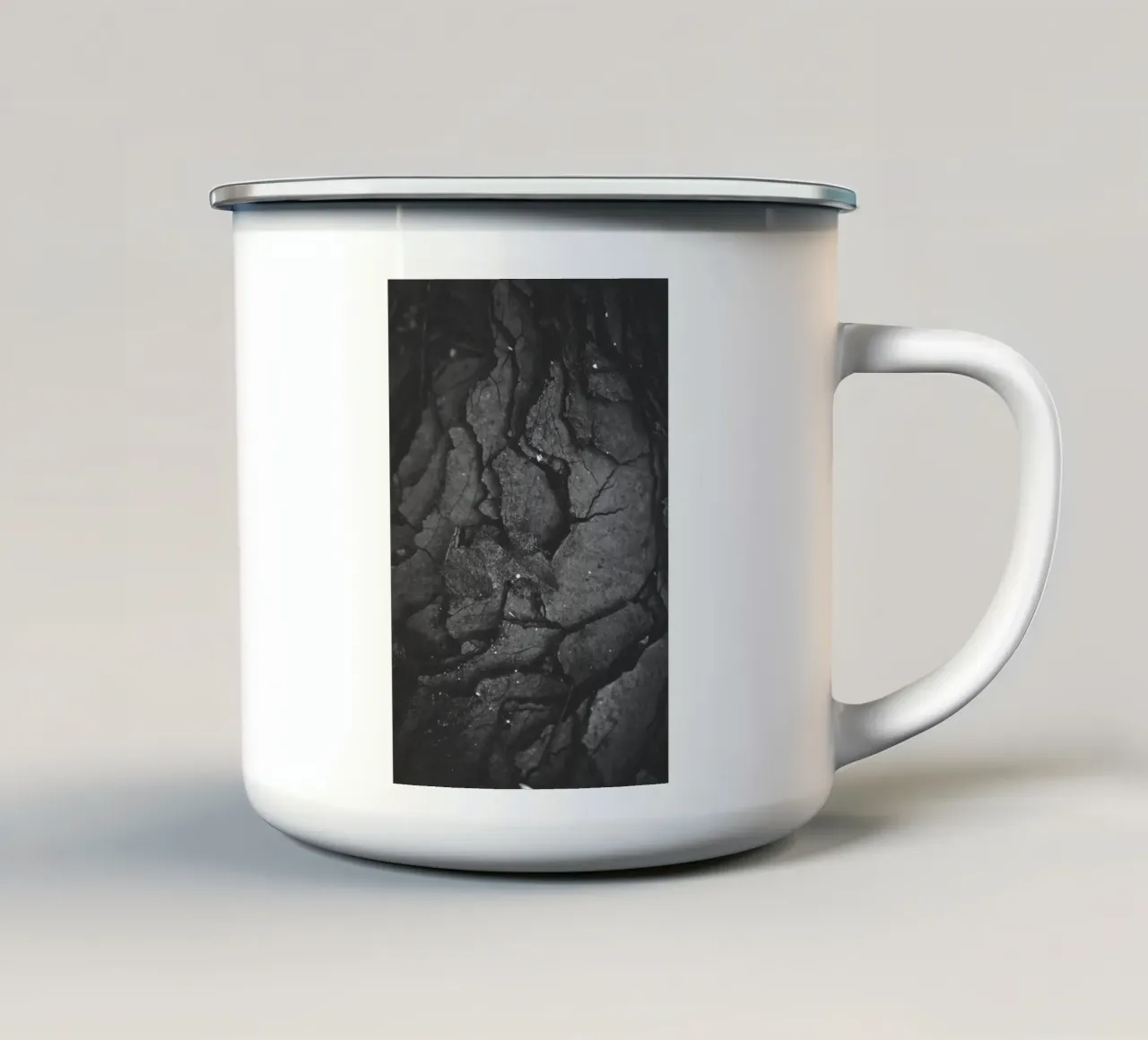 shiny coal tazza in smalto da mip of map