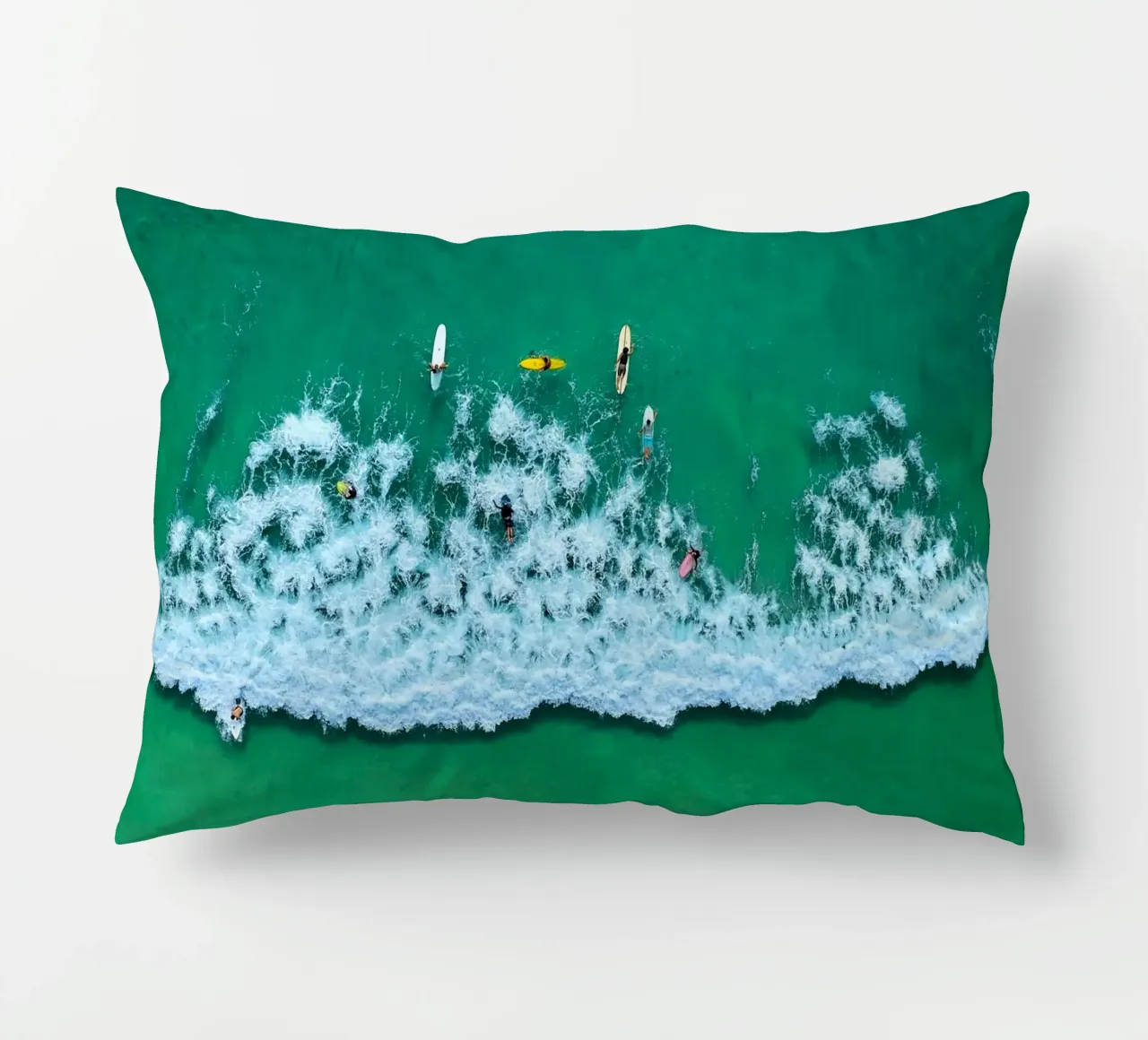 boat through wave cuscino da mip of map