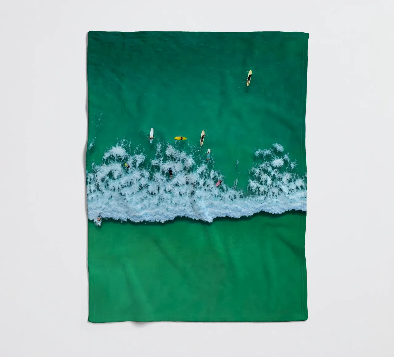 boat through wave coperta in pile da mip of map