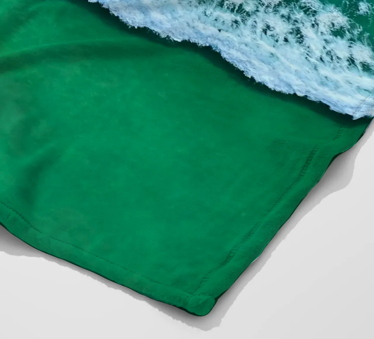 boat through wave coperta in pile da mip of map