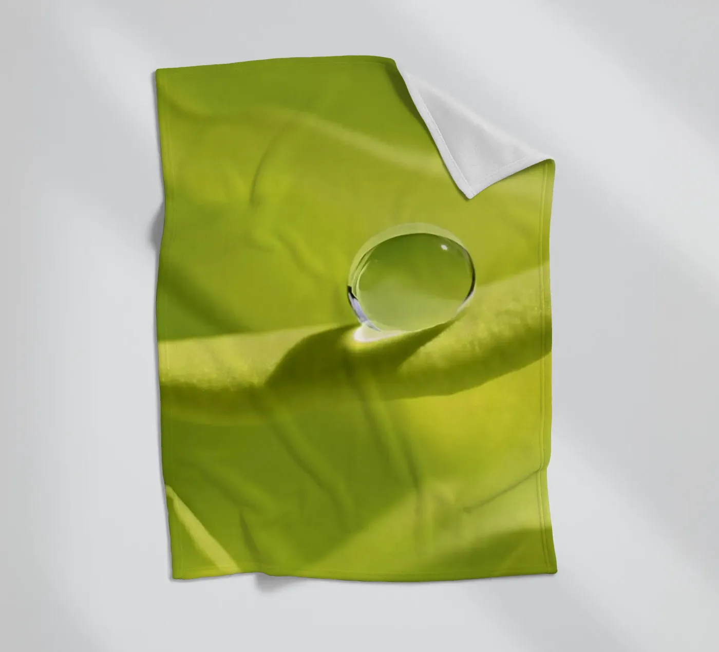 Drops Fleecedecke von Atteloi Fotografie