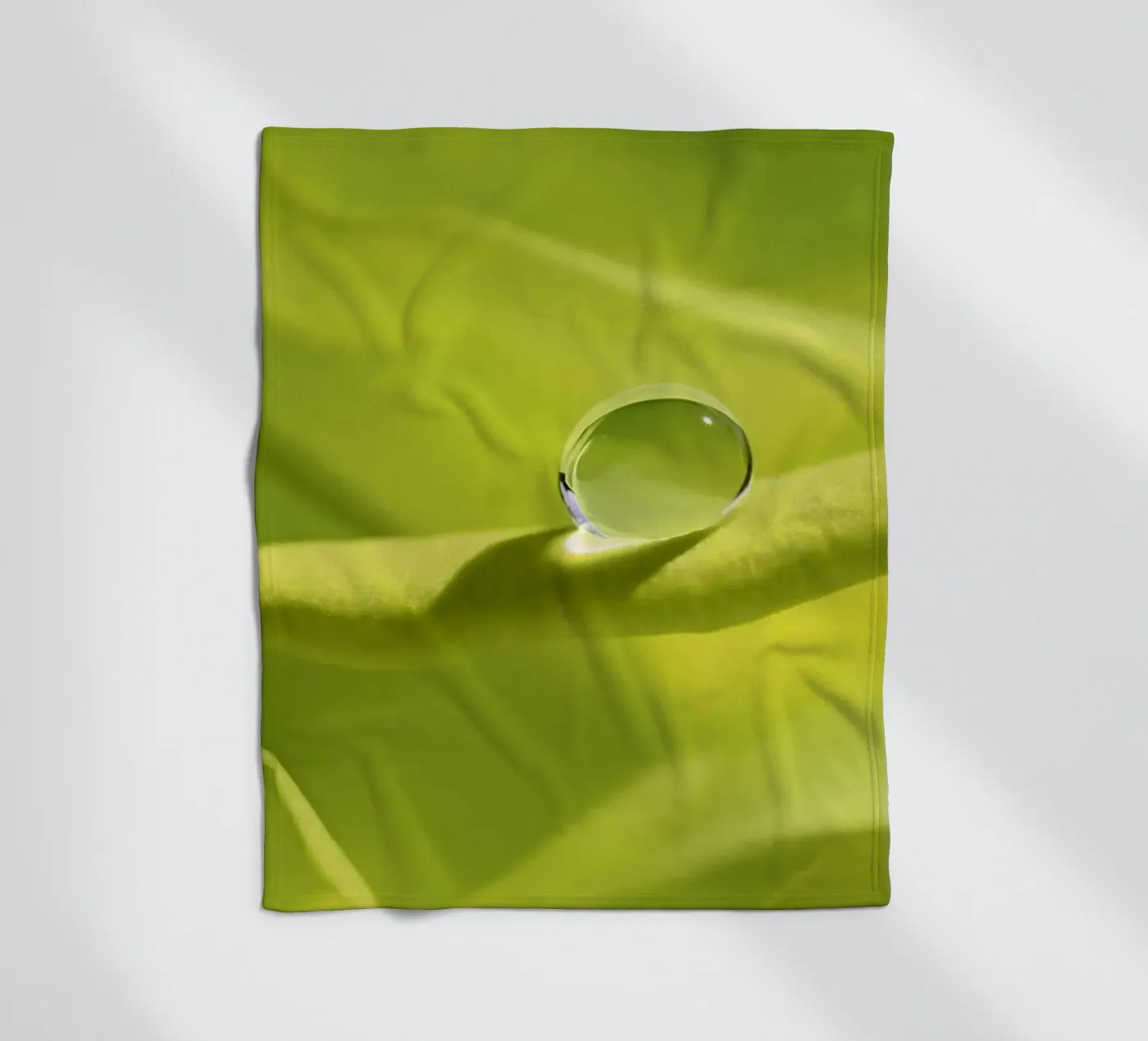 Drops Fleecedecke von Atteloi Fotografie