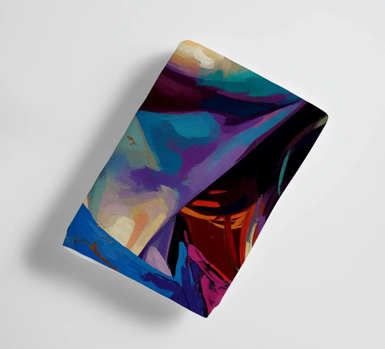 Taylor Swift abstract colorful pop art portrait towel by Lembayung art