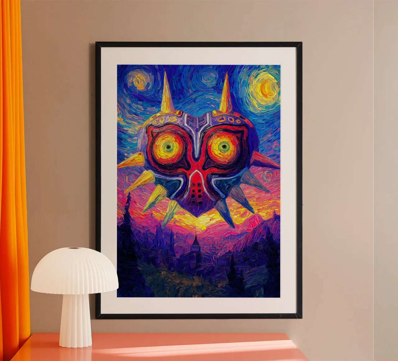 La leggenda di Zelda: La maschera di Majora poster da Fleur de Lys