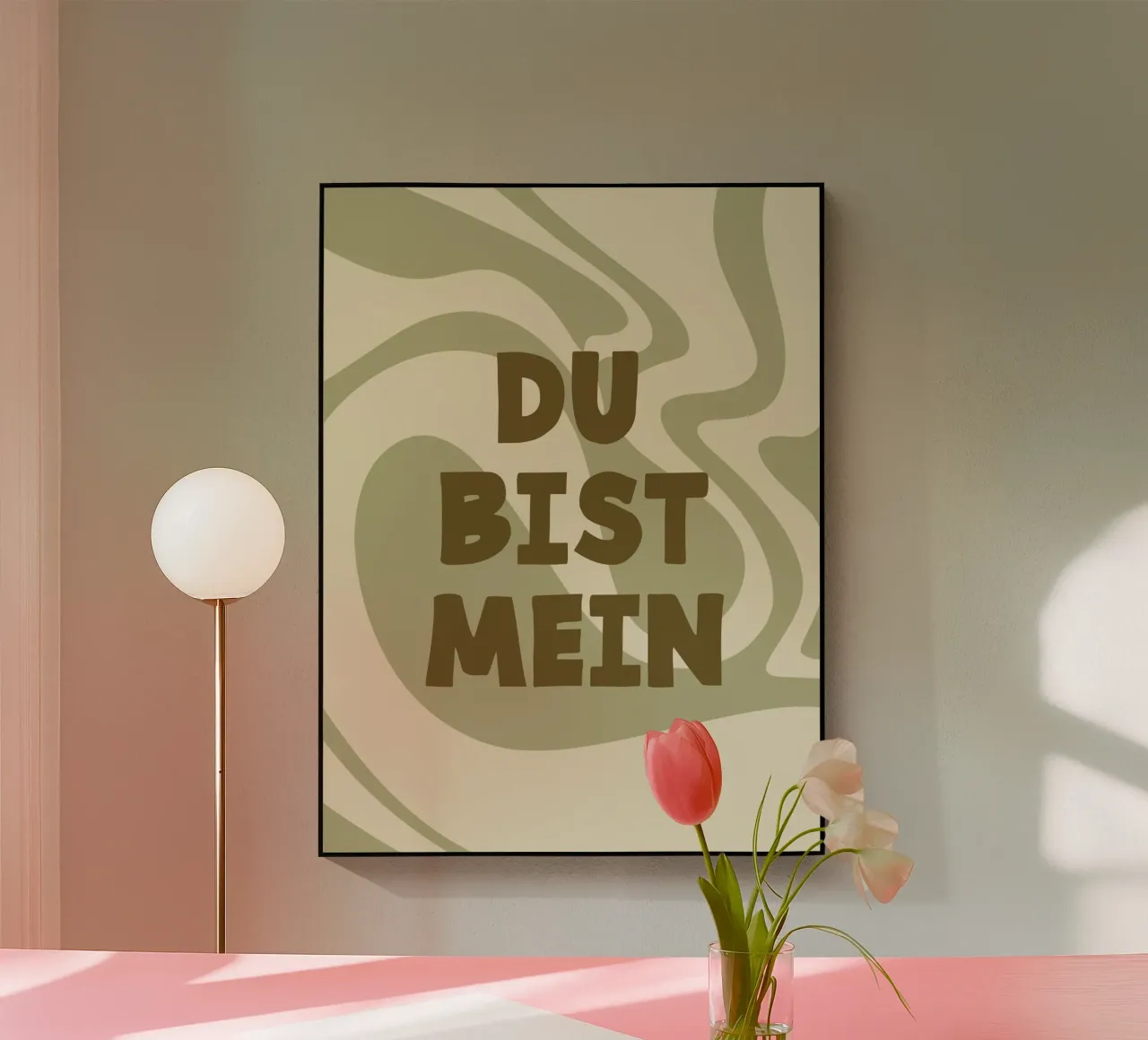 You Are Mine acrylic glass by MODERN NUANCE