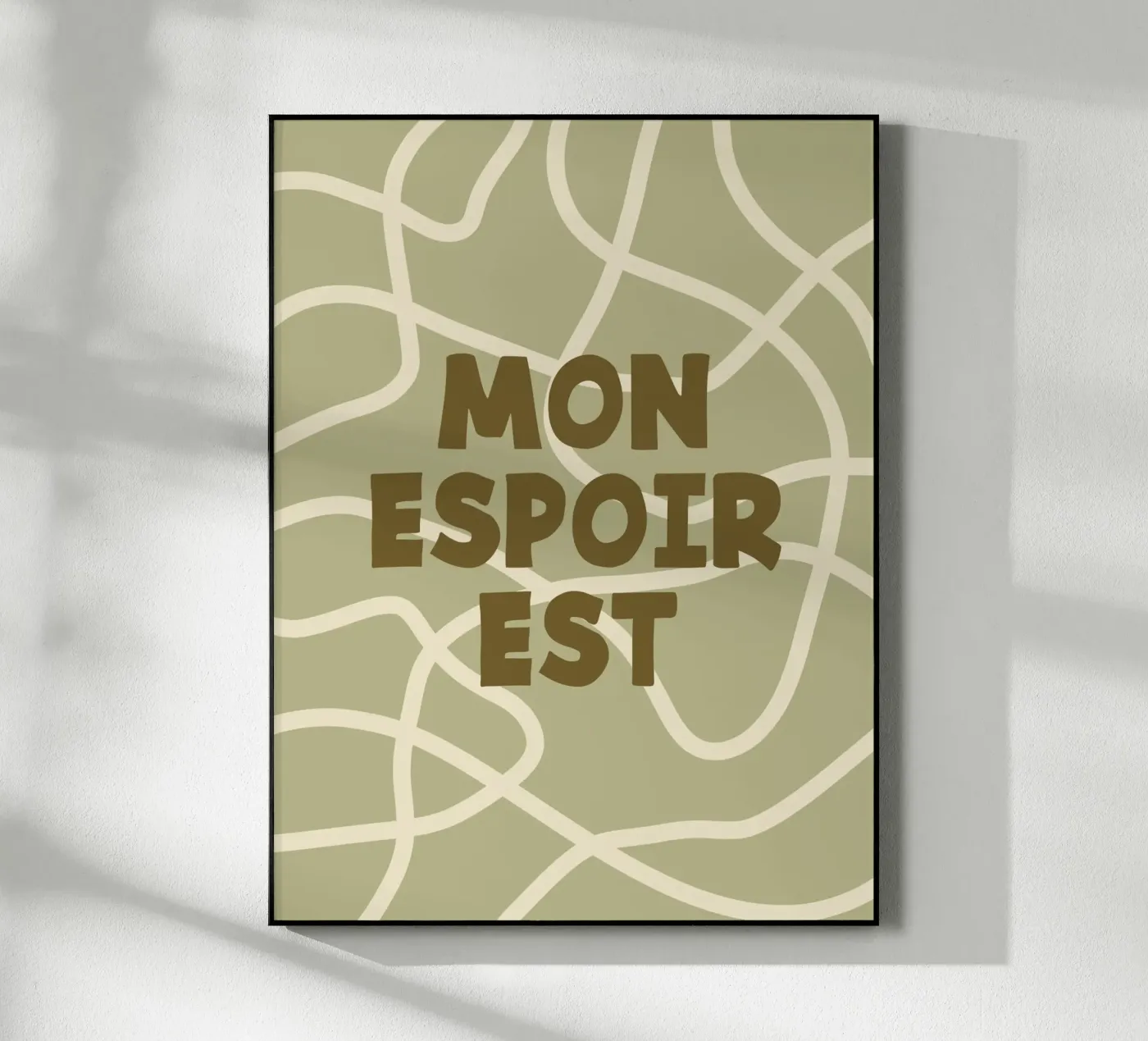 La mia speranza è plexiglass da MODERN NUANCE