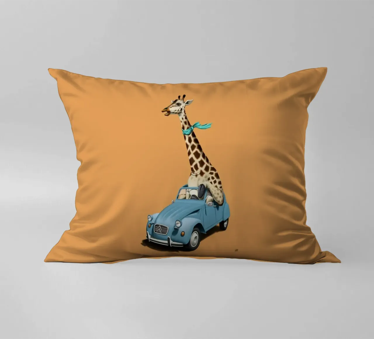 Riding high (Coloured) cuscino da Rob Art | Illustration