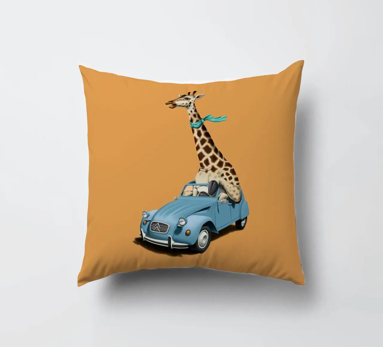 Riding high (Coloured) cuscino da Rob Art | Illustration