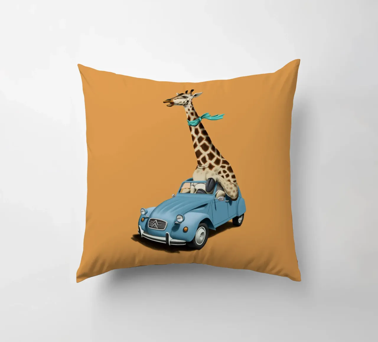 Riding high (Coloured) cuscino da Rob Art | Illustration