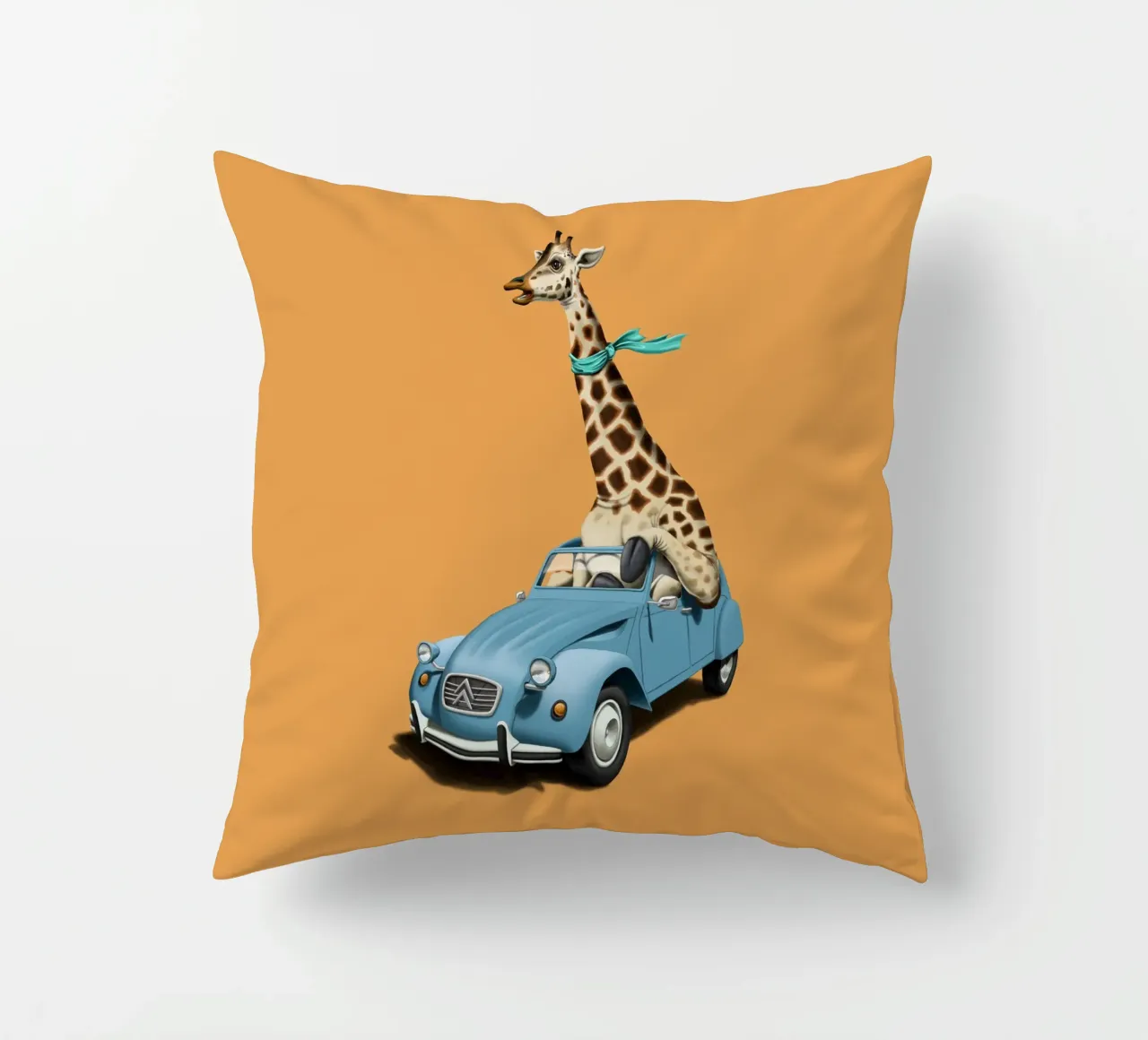 Riding high (Coloured) cuscino da Rob Art | Illustration