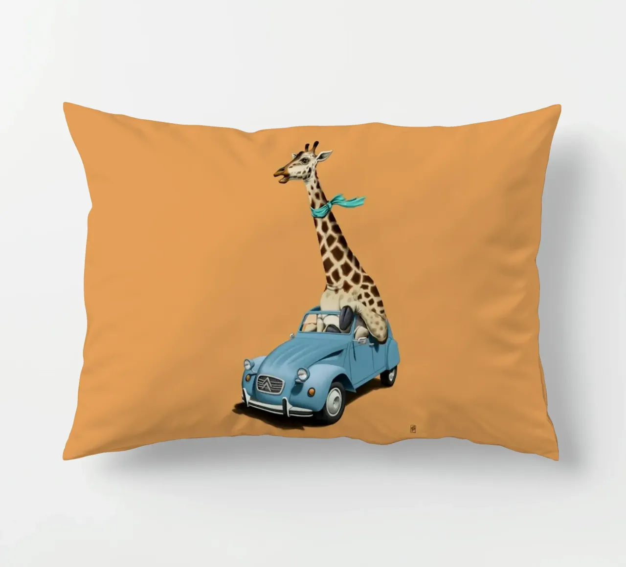 Riding high (Coloured) cuscino da Rob Art | Illustration